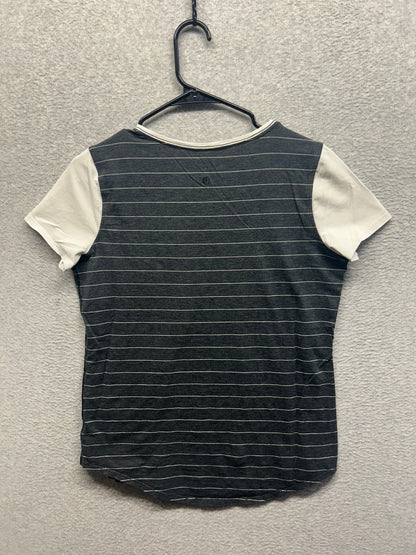 Lululemon Love Crew Short Sleeve Shirt Striped