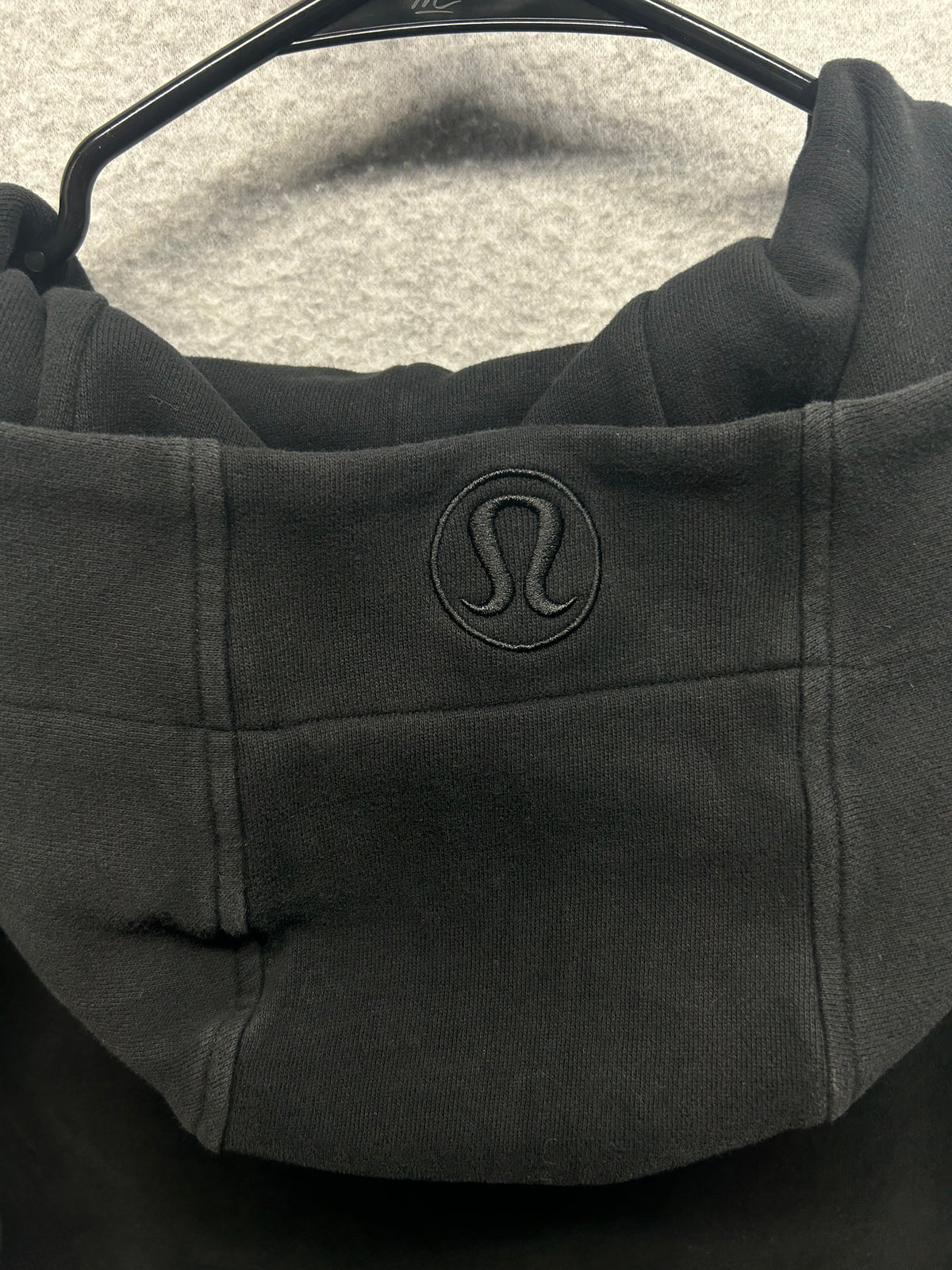 Lululemon Scuba Hoodie Light Cotton Fleece Size 8 Black