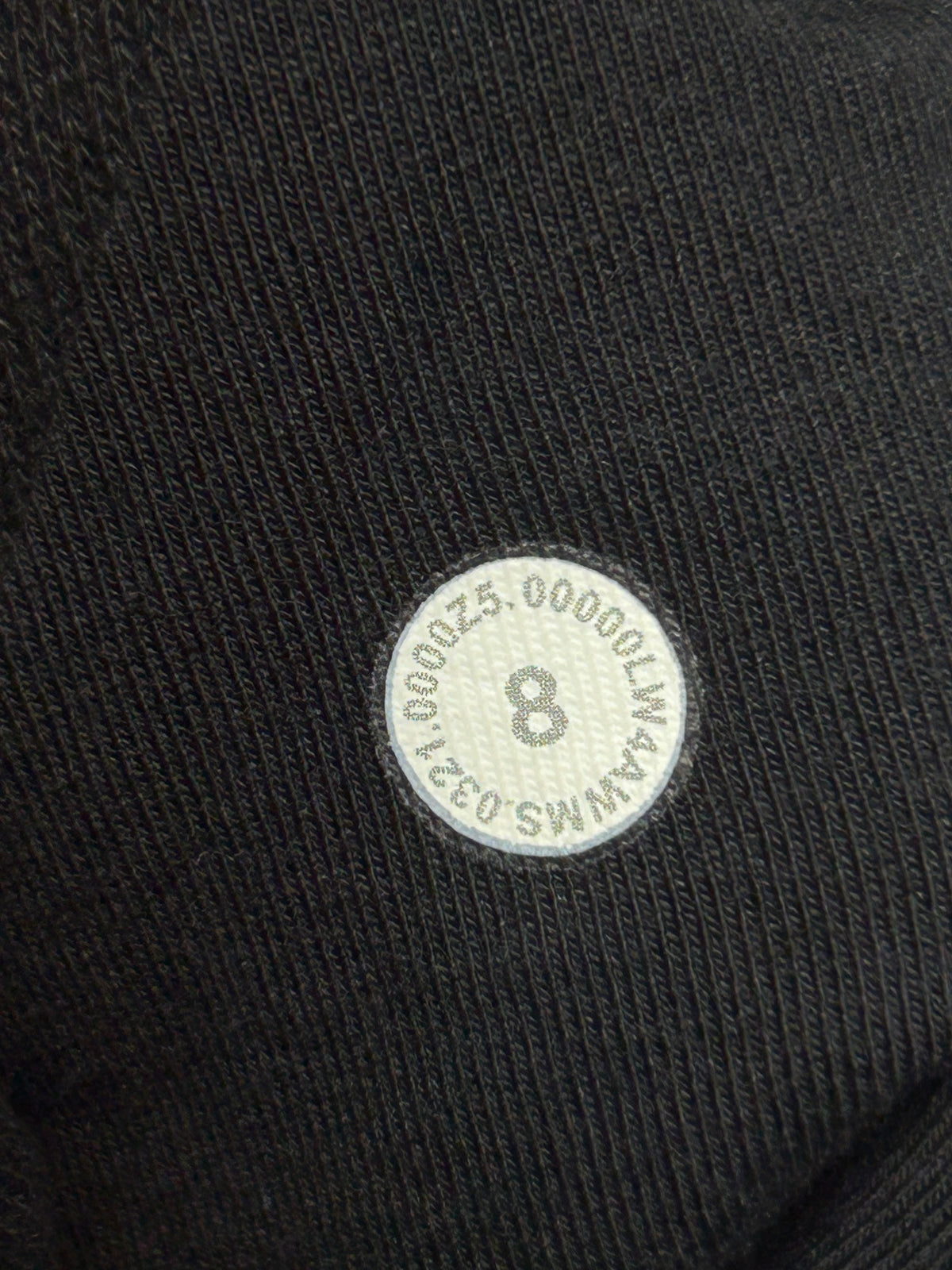 Lululemon Scuba Hoodie Light Cotton Fleece Size 8 Black