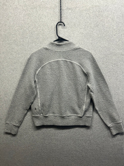 Lululemon On Repeat Bomber Size 8 Heathered Core Light Grey