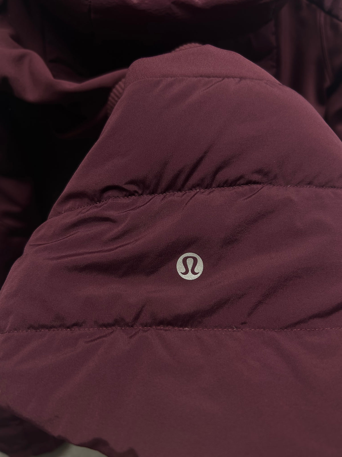 Lululemon Down For It All Jacket Size 8 Dark Adobe
