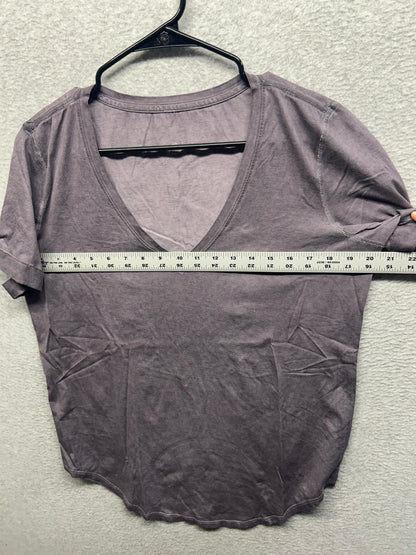 Lululemon Love Tee Fade Size 12 Washed Purple Ink
