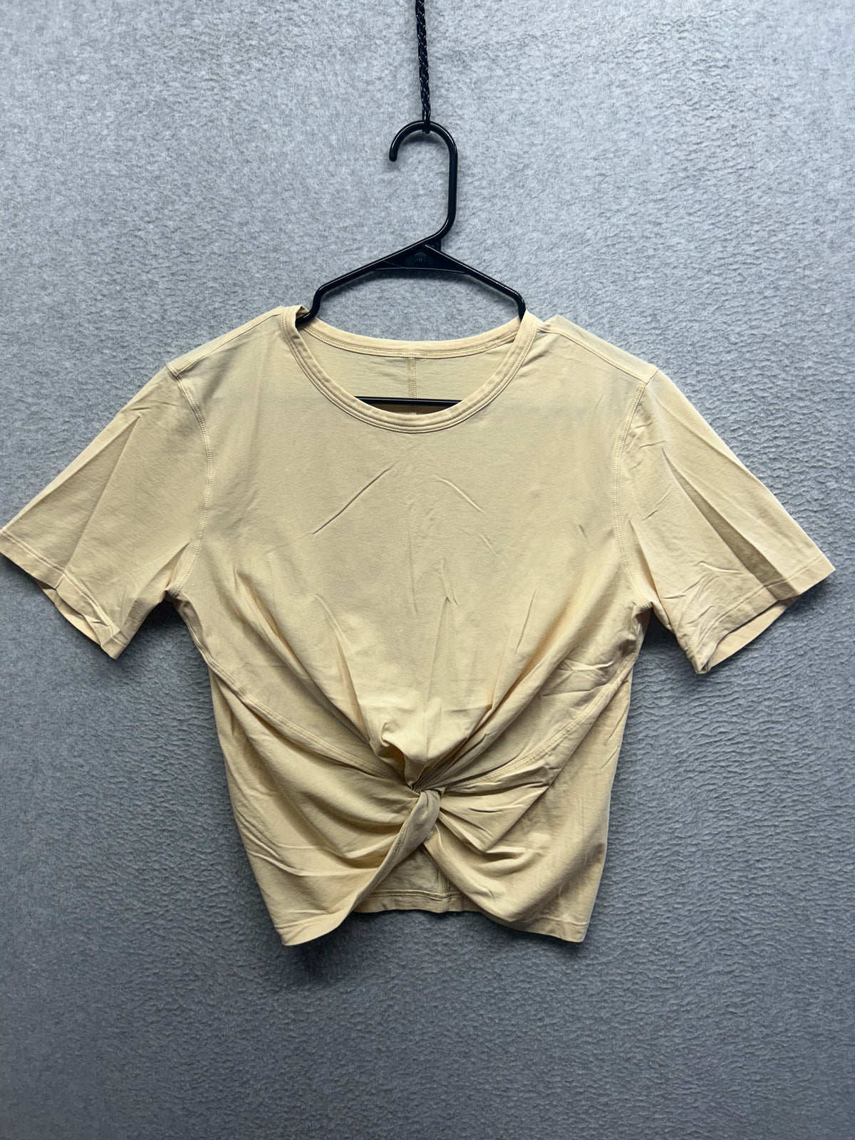 Lululemon Crescent Tee Size 12 White Opal
