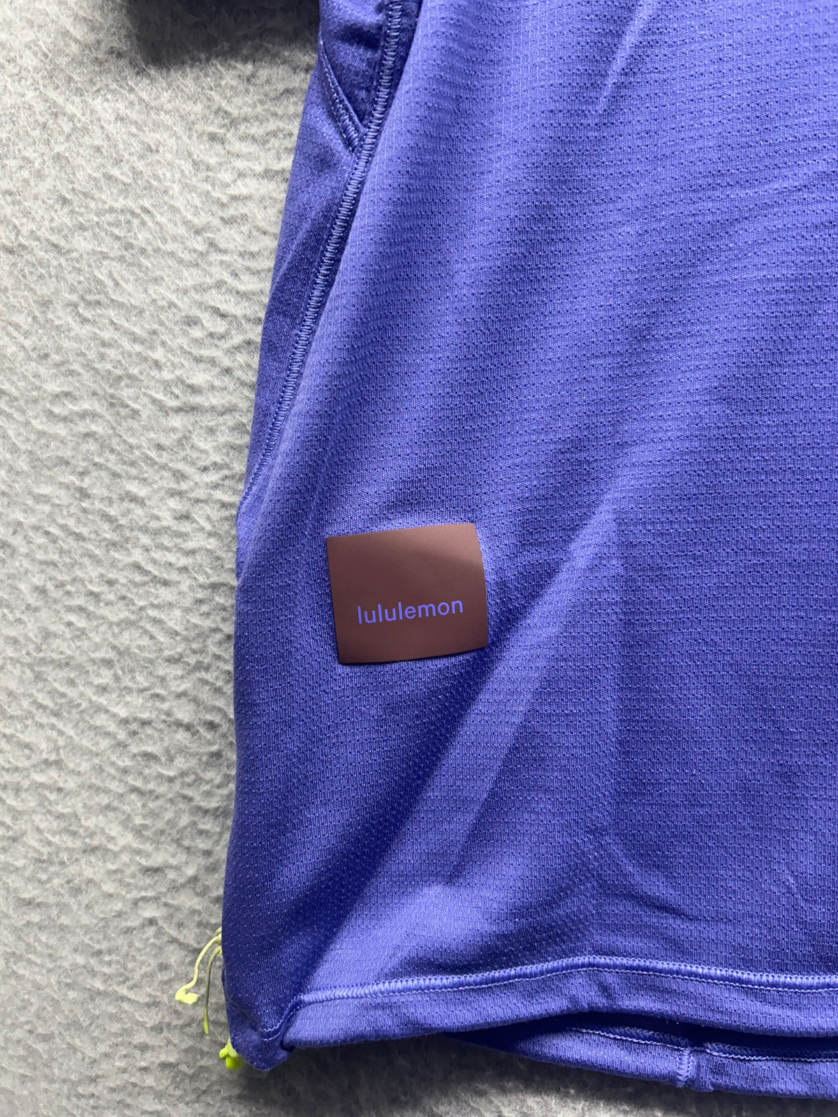 Lululemon Lightweight Cinched Hem Hiking T-Shirt Size 12 Charged Indigo