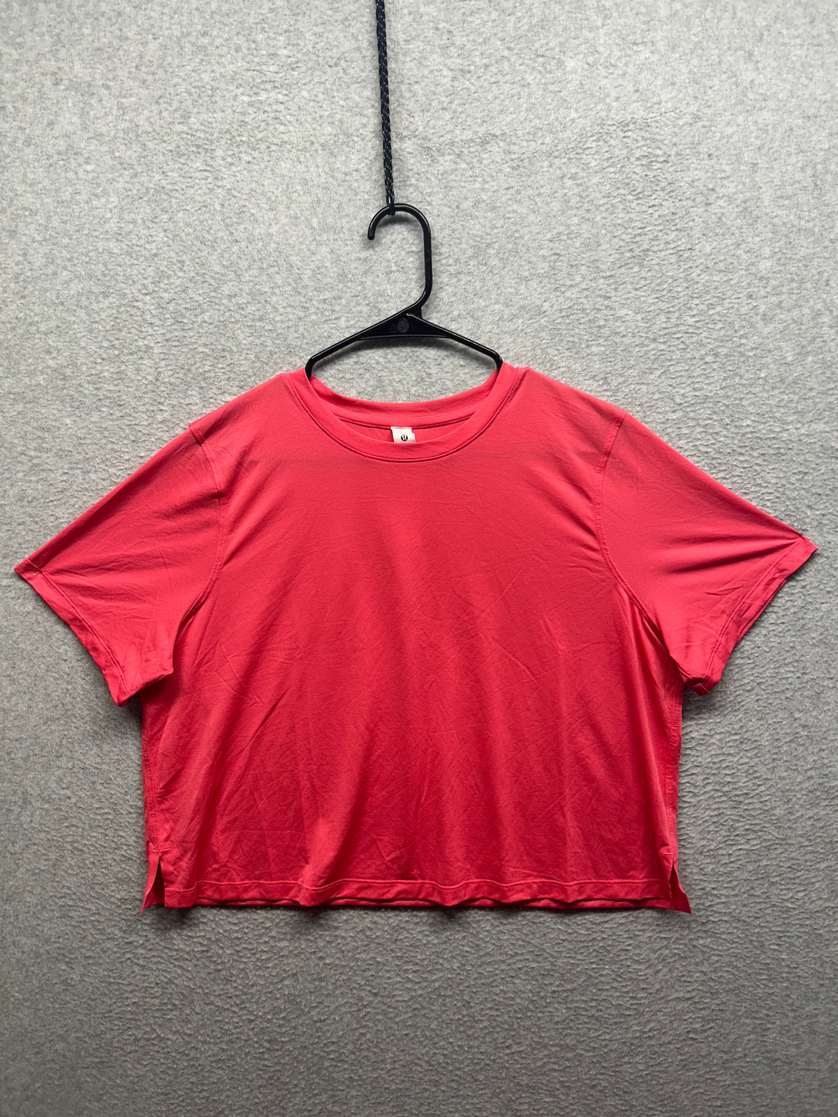 Lululemon Ultralight Waist-Length T-Shirt Size 14 Glaze Pink