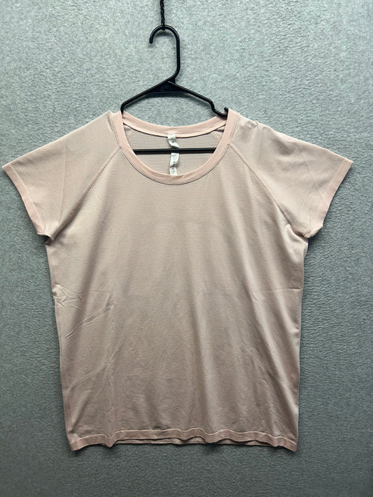Lululemon Swiftly Tech Short Sleeve Size 18 Pink