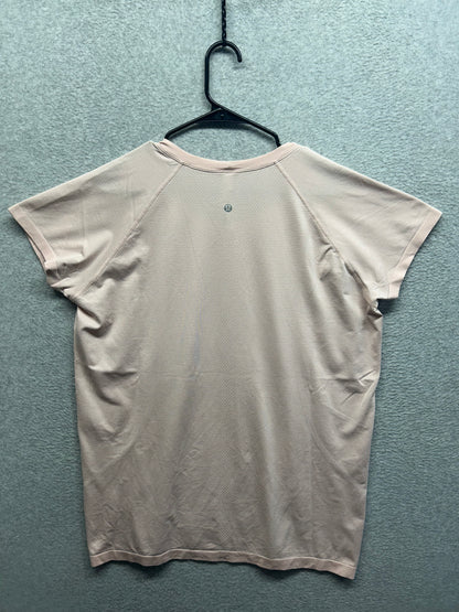 Lululemon Swiftly Tech Short Sleeve Size 18 Pink