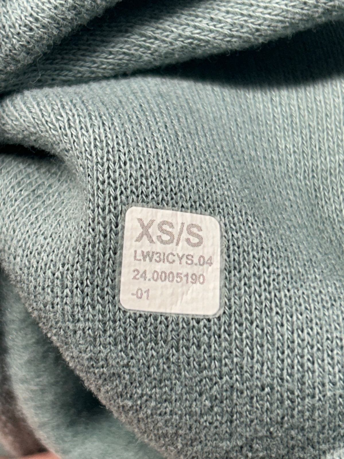 Lululemon Scuba Oversized Funnel-Neck Half Zip Long Size XS/S Crater Blue / Gold