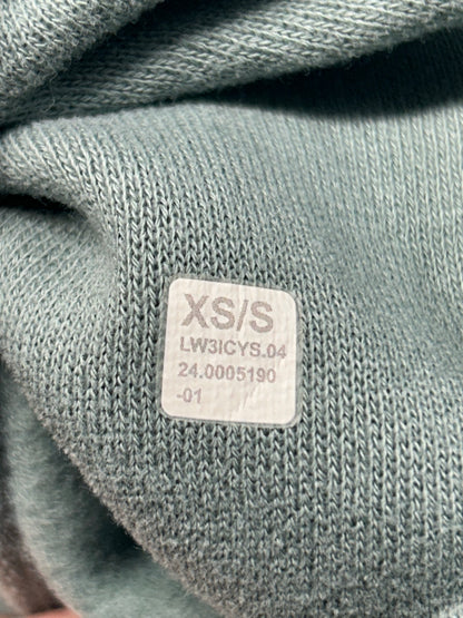Lululemon Scuba Oversized Funnel-Neck Half Zip Long Size XS/S Crater Blue / Gold