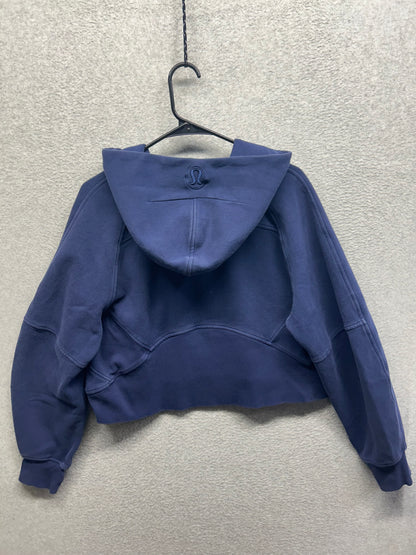 Lululemon Scuba Oversized Half-Zip Hoodie Size M/L Mineral Blue