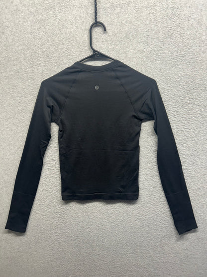 Lululemon Swiftly Tech Long Sleeve Size 2 Black
