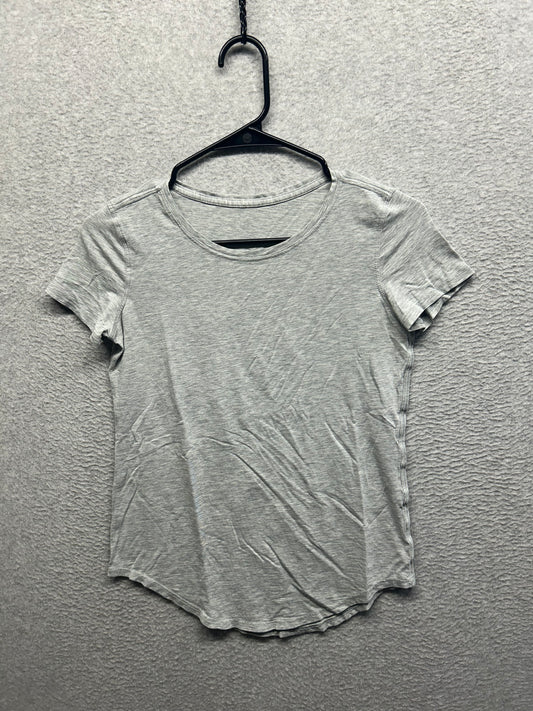 Lululemon Love Crew Short Sleeve Size 4 Gray
