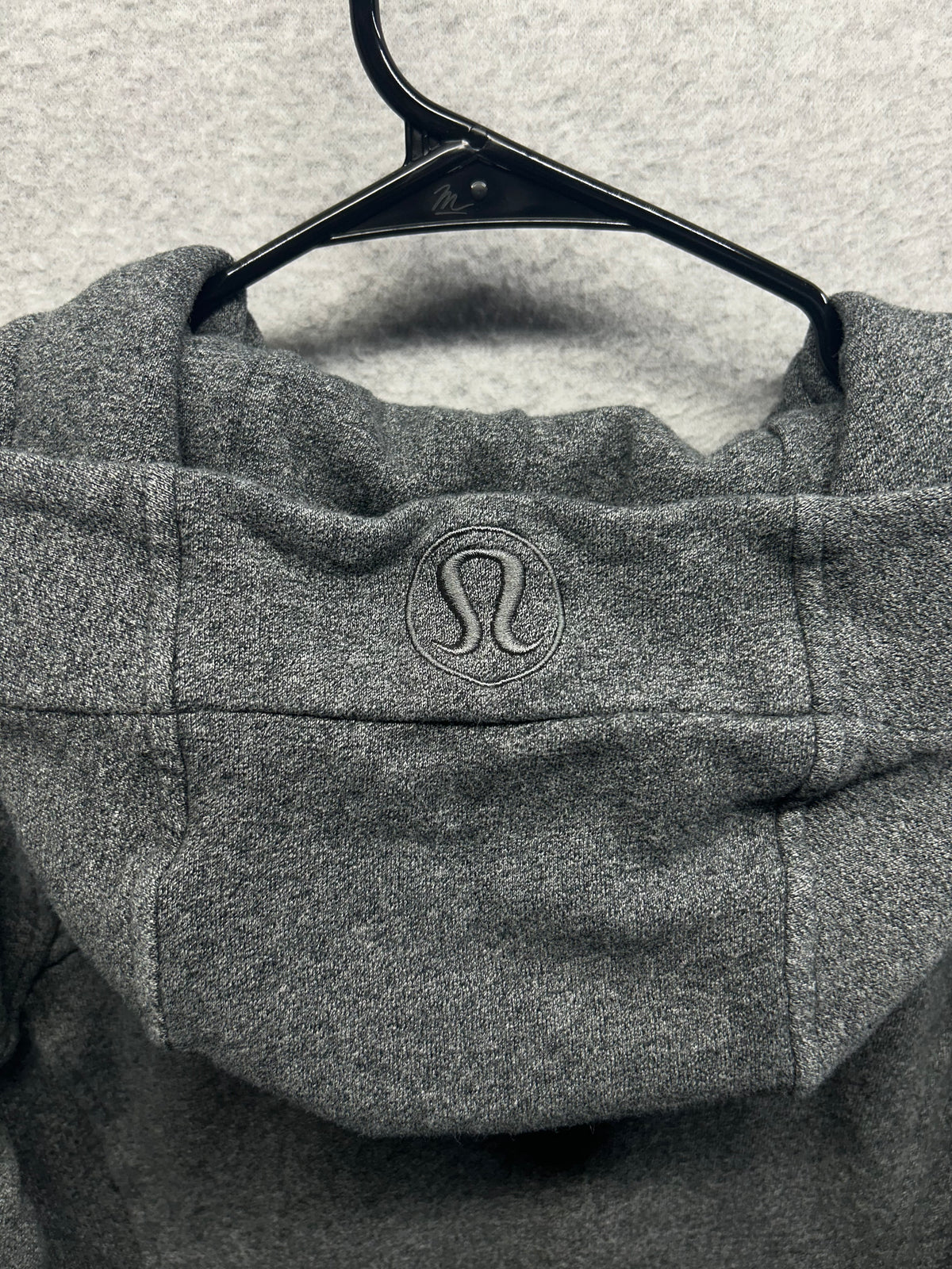 Lululemon Scuba Hoodie Light Cotton Fleece Size 6 Heathered Gray