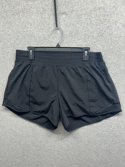 Lululemon Hotty Hot Short High-Rise Long 4" Size 14 Black