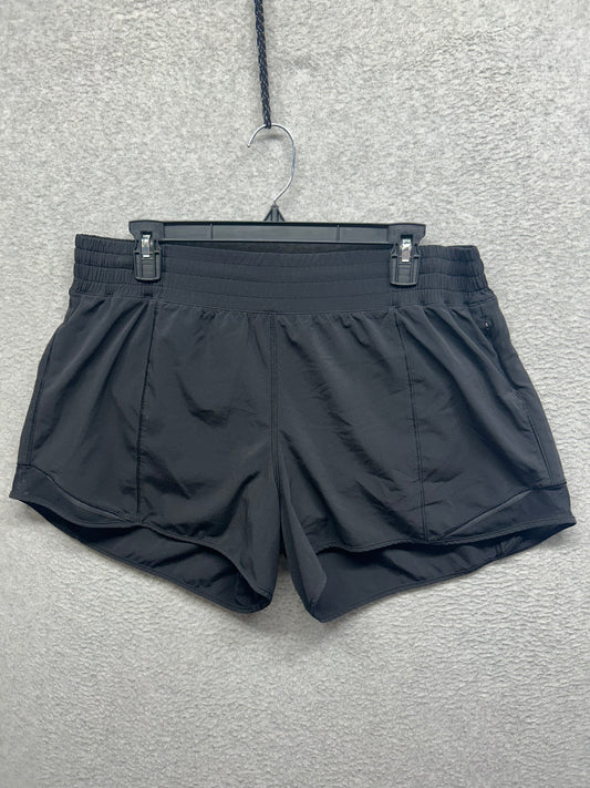 Lululemon Hotty Hot Short High-Rise Long 4" Size 14 Black