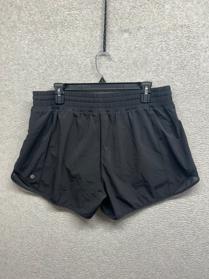 Lululemon Hotty Hot Short High-Rise Long 4" Size 14 Black