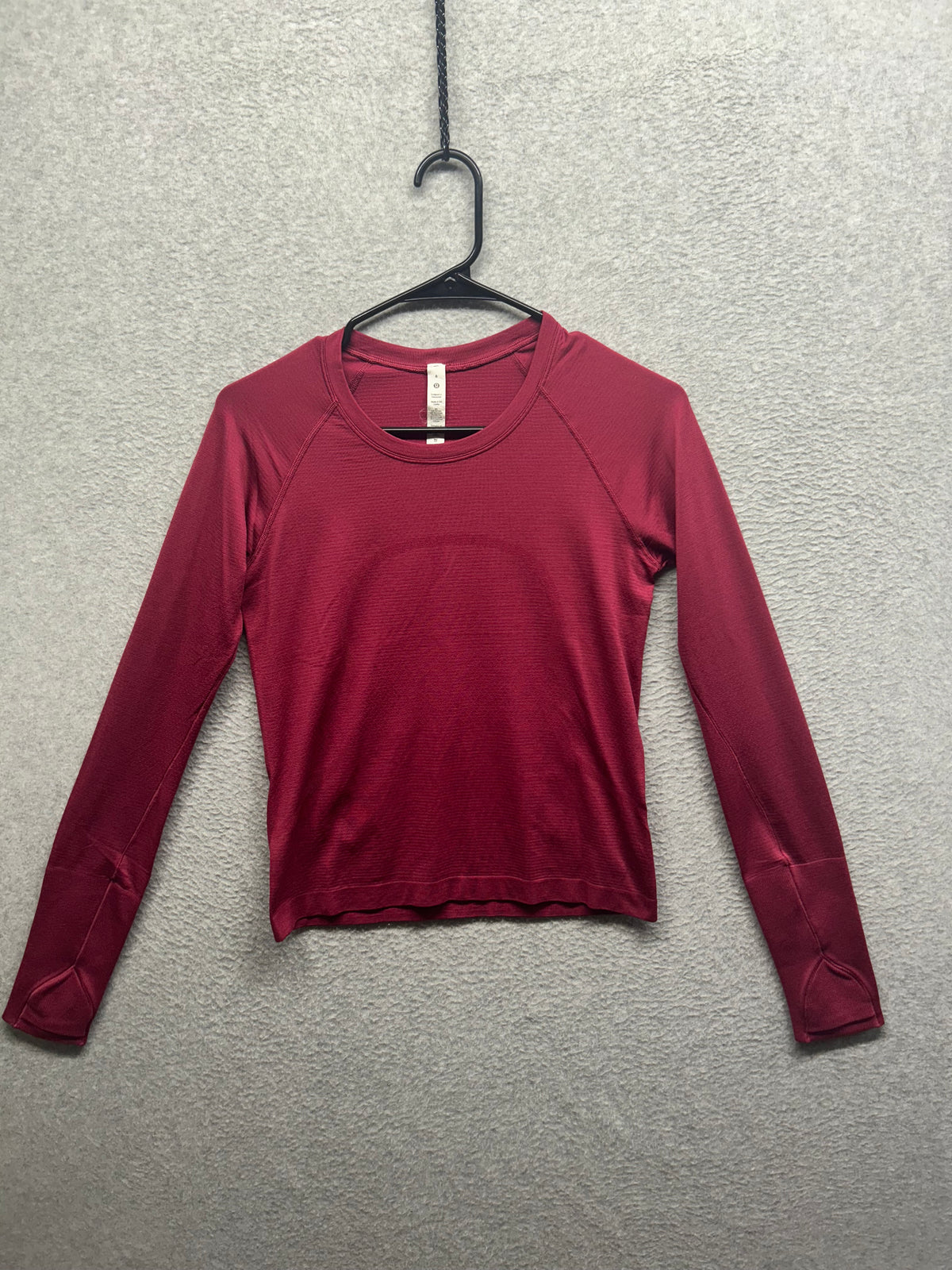 Lululemon Swiftly Tech Long Sleeve Crew Size 6 Magenta Purple