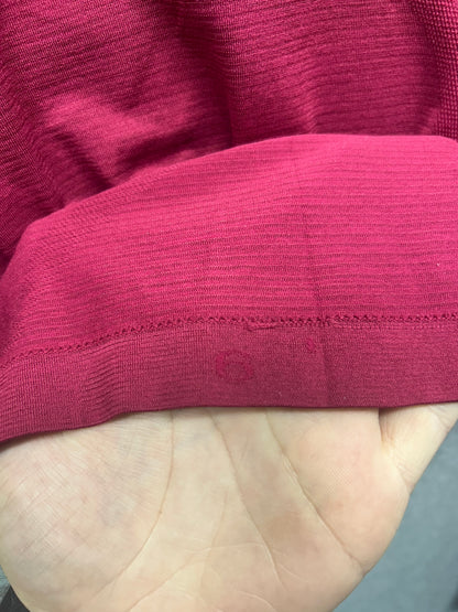 Lululemon Swiftly Tech Long Sleeve Crew Size 6 Magenta Purple