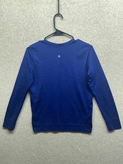 Lululemon Swiftly Tech Relaxed Fit Long Sleeve Crew Size 6 Blue