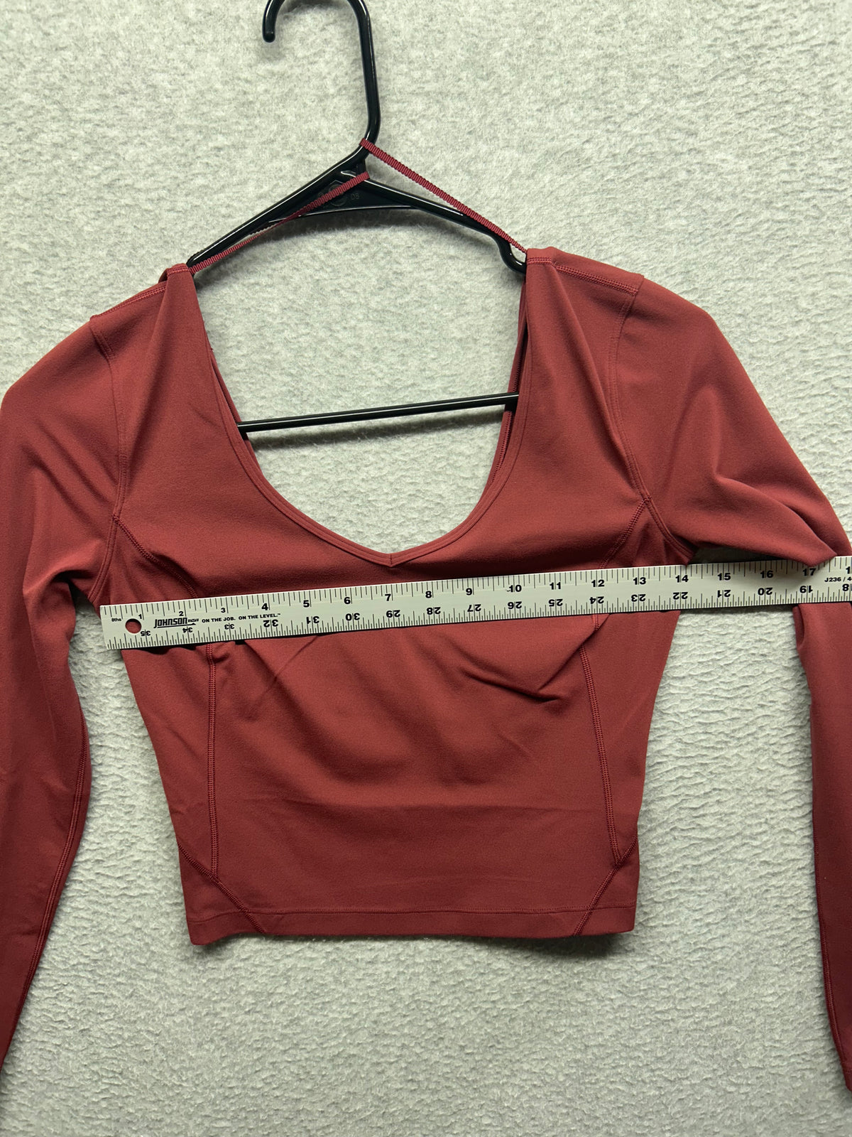 Lululemon Align Long Sleeve Shirt Size 8 Cayenne