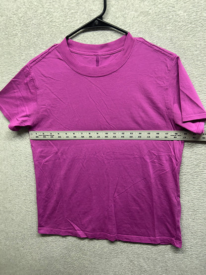 Lululemon Short Sleeve Crew Shirt Size 8 Purple