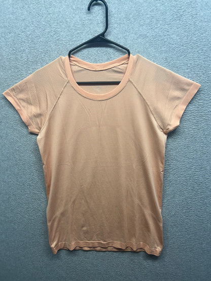Lululemon Swiftly Tech Short Sleeve Crew Size 10 Orange