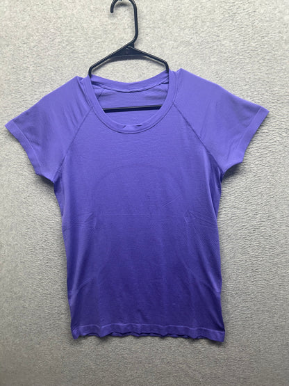 Lululemon Swiftly Tech Short Sleeve Crew Size 10 Purple