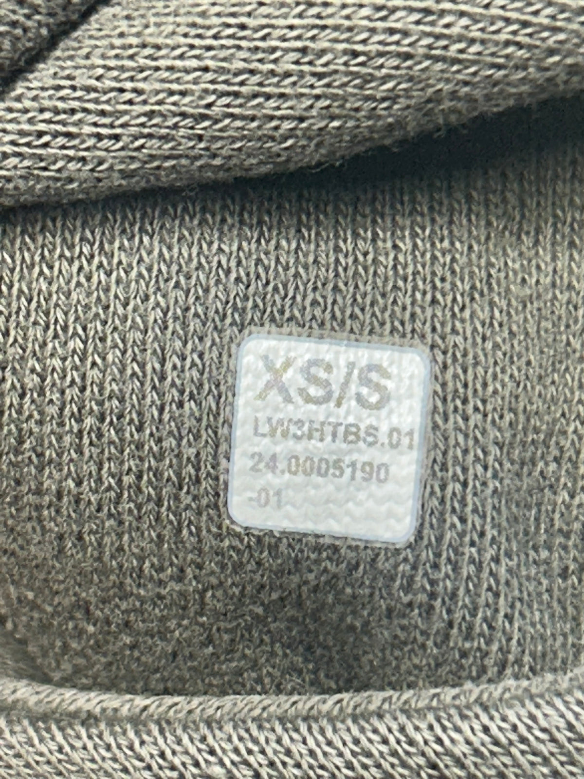 Lululemon Scuba Oversized Funnel-Neck Half Zip Long Size XS/S Grey Eucalyptus