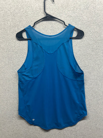 Lululemon Sculpt Tank Size 8 Blue
