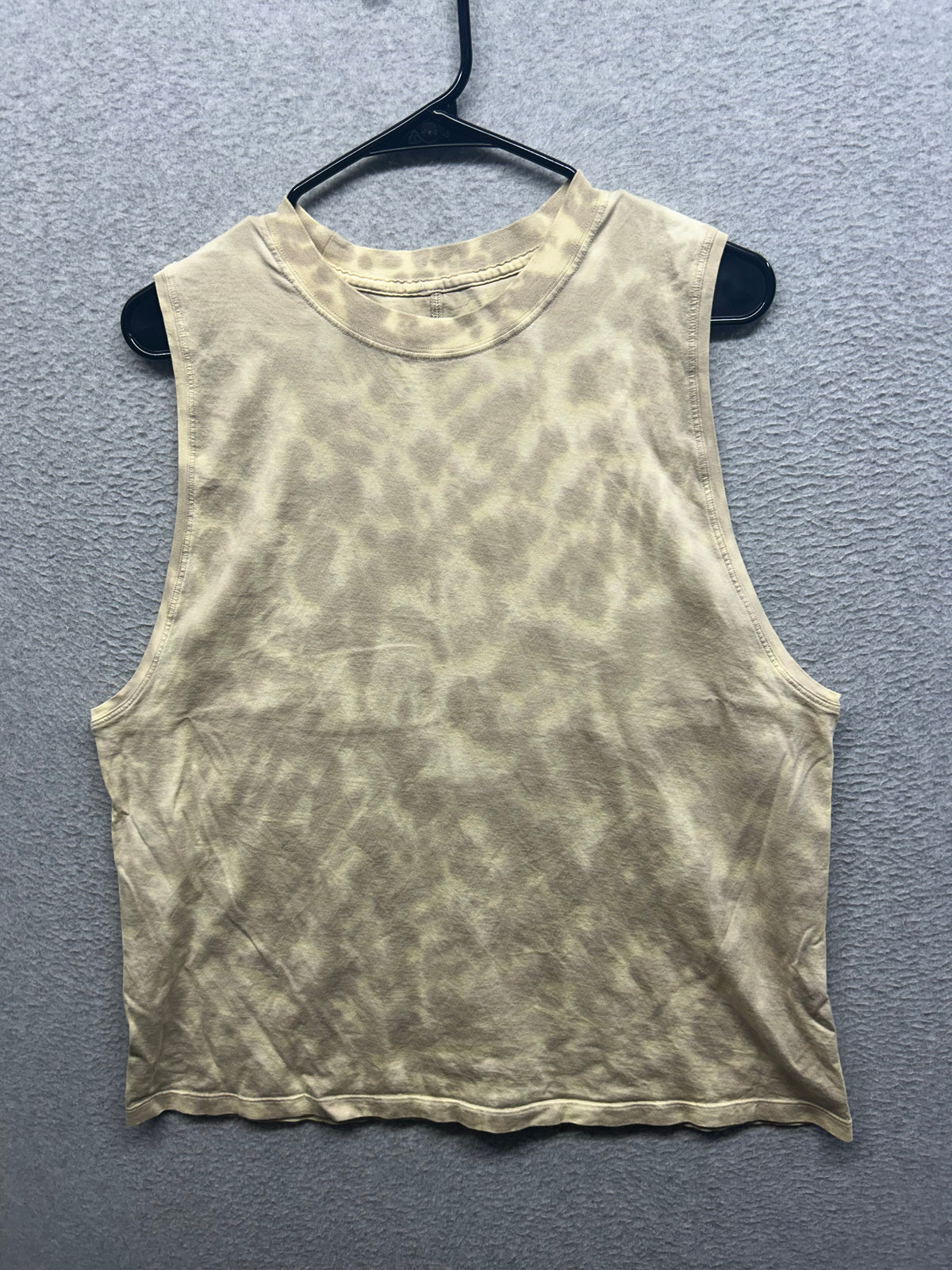 Lululemon All Yours Tank Top Size 14 Marmoleado Tie Dye Lemon Chiffon Trench