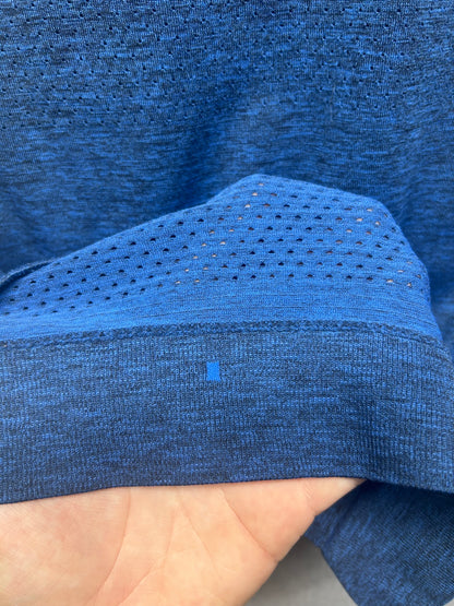 Lululemon Muscle By Relaxed Fit Tank Size 4 Blue