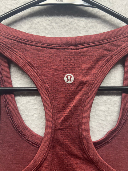 Lululemon Swifty Tech Tank Size 4 Red