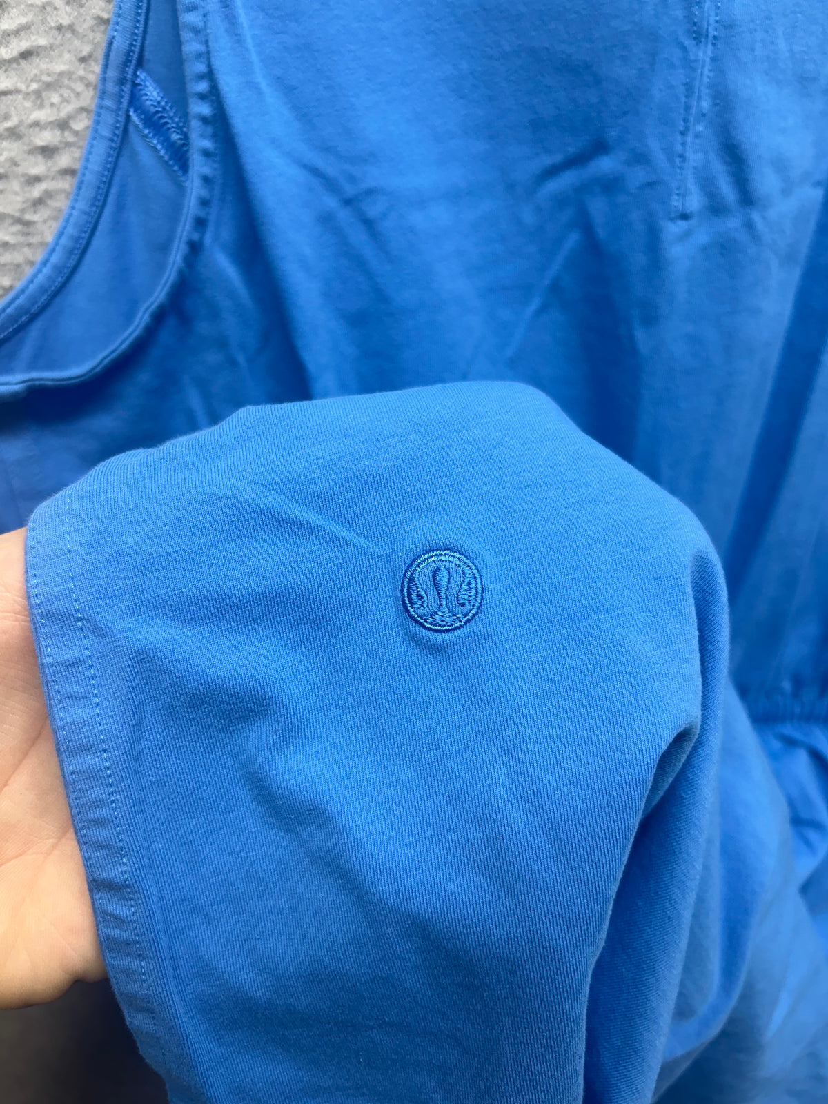 Lululemon Organic Cotton Cinched-Waist Dress Size Small Pool Party