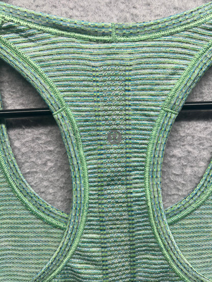 Lululemon Swifty Tech Tank Size 6 Distorted Green