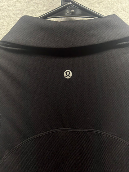 Lululemon Quick-Dry Sleeveless Polo Shirt Size 6 Black