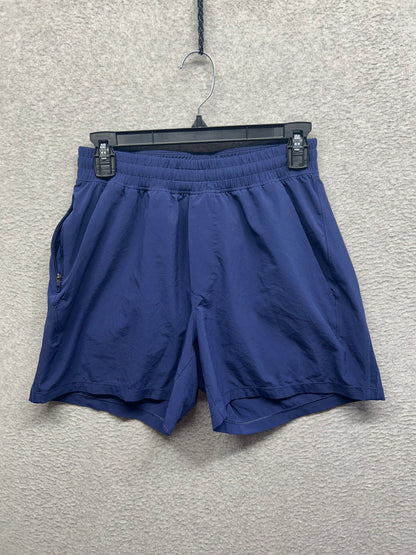 FLAWED Lululemon Pace Breaker Linerless Short 5" Size Small (Square) Night Sea