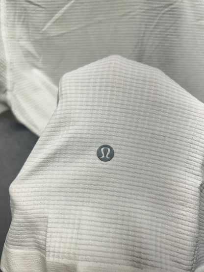 Lululemon Metal Vent Tech Polo Shirt 2.0 Size Small White