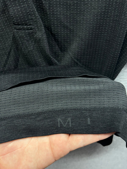Lululemon Metal Vent Tech Polo Size Medium Black