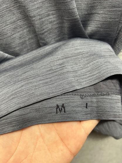 Lululemon Metal Vent Tech Short Sleeve Size Medium Gray | Blue