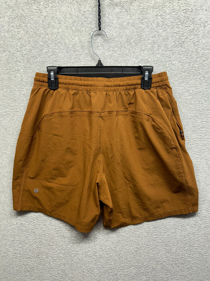 Lululemon Pace Breaker Linerless Short 7" Size Large Copper Brown