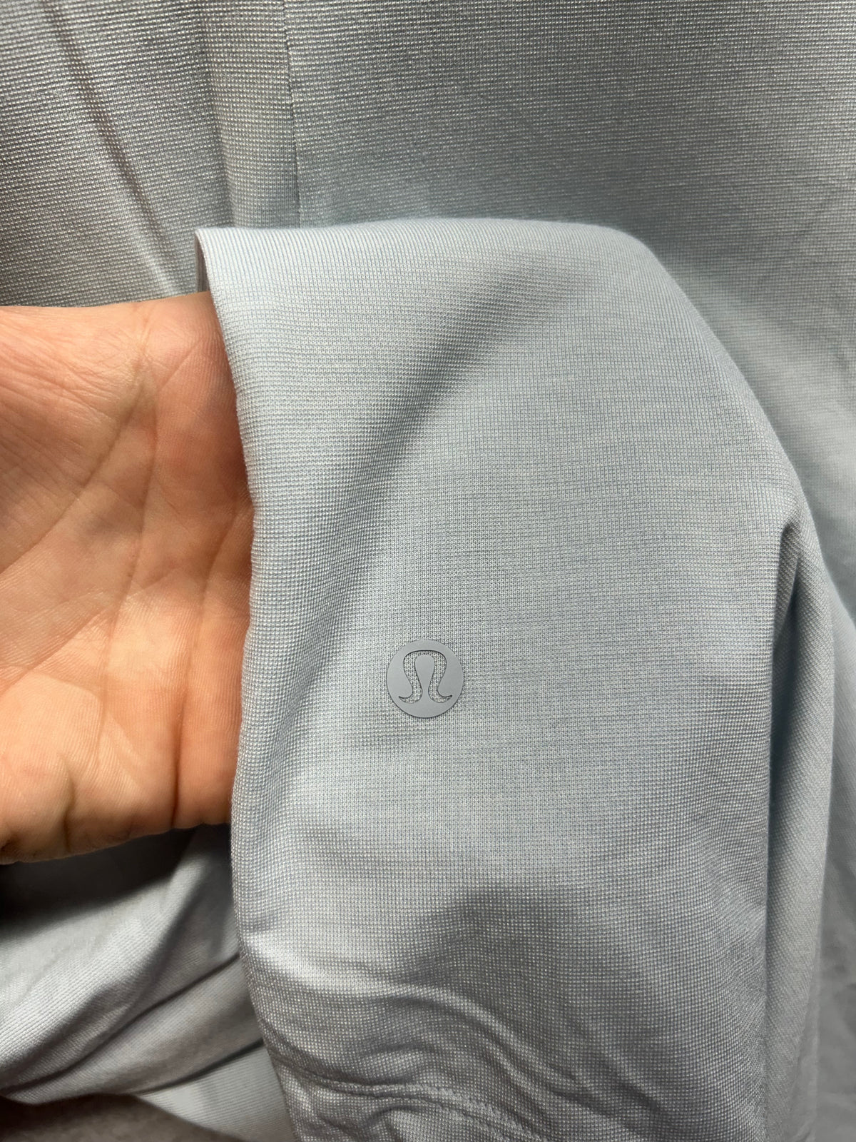 Lululemon Evolution Polo Size Large Chambray