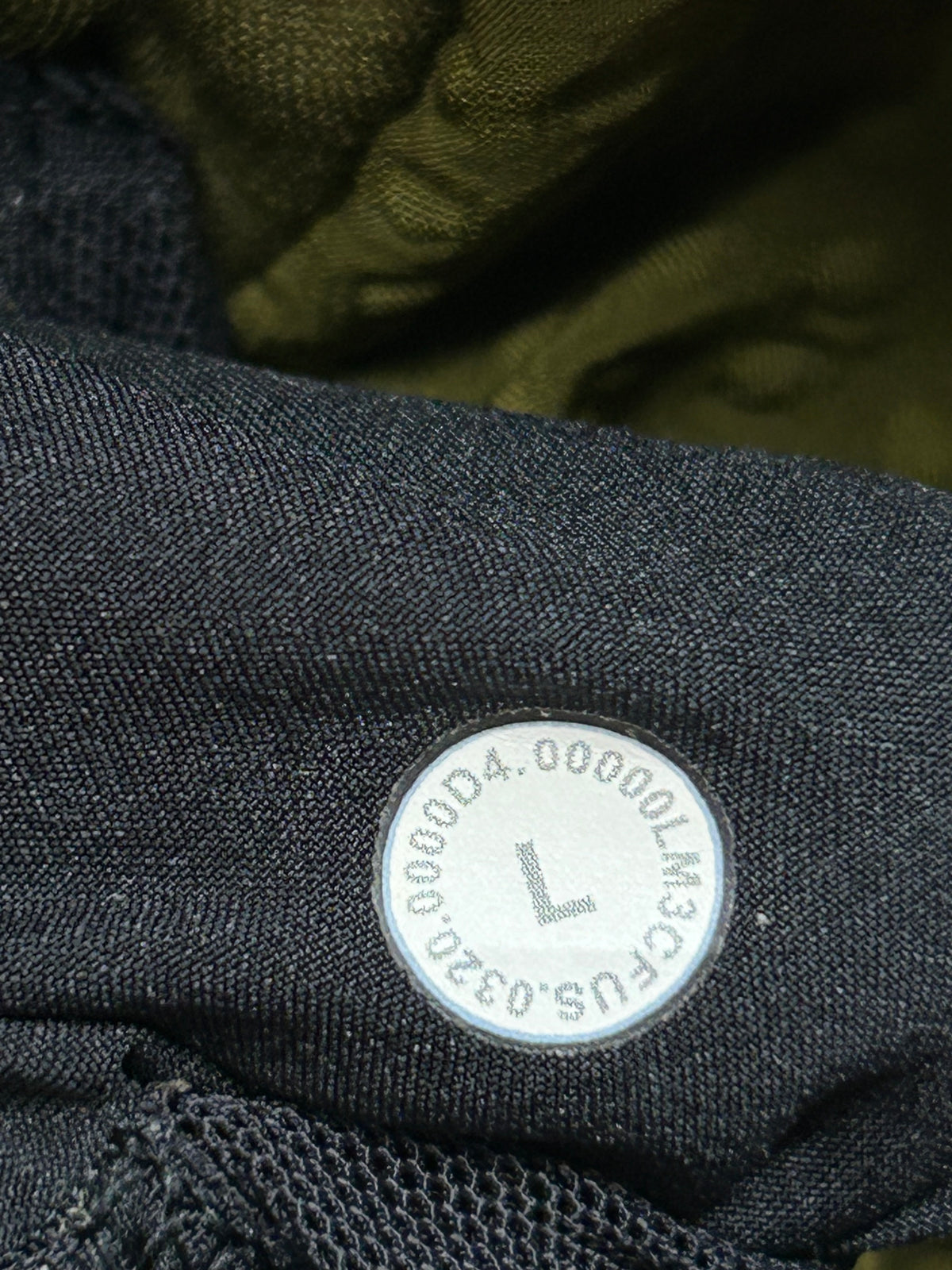 Lululemon Cold Terrain 3/4 Zip Size Large Moss Green