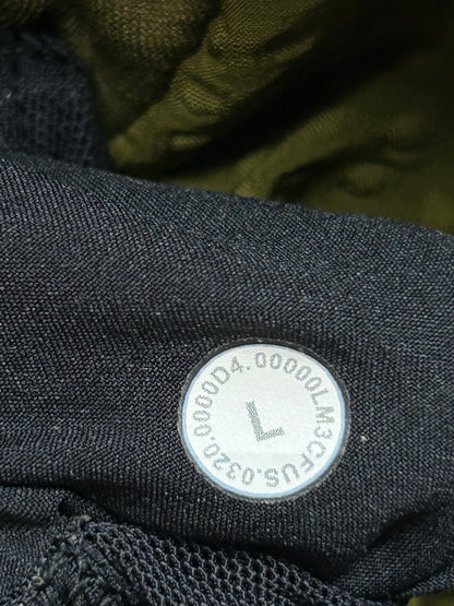 Lululemon Cold Terrain 3/4 Zip Size Large Moss Green