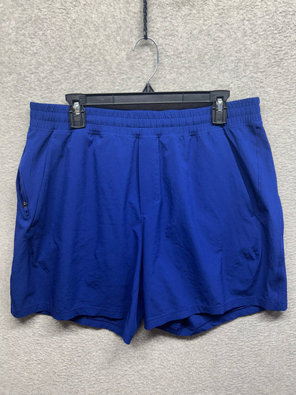 Lululemon Pace Breaker Linerless Short 5" Size XL (Square) Blue