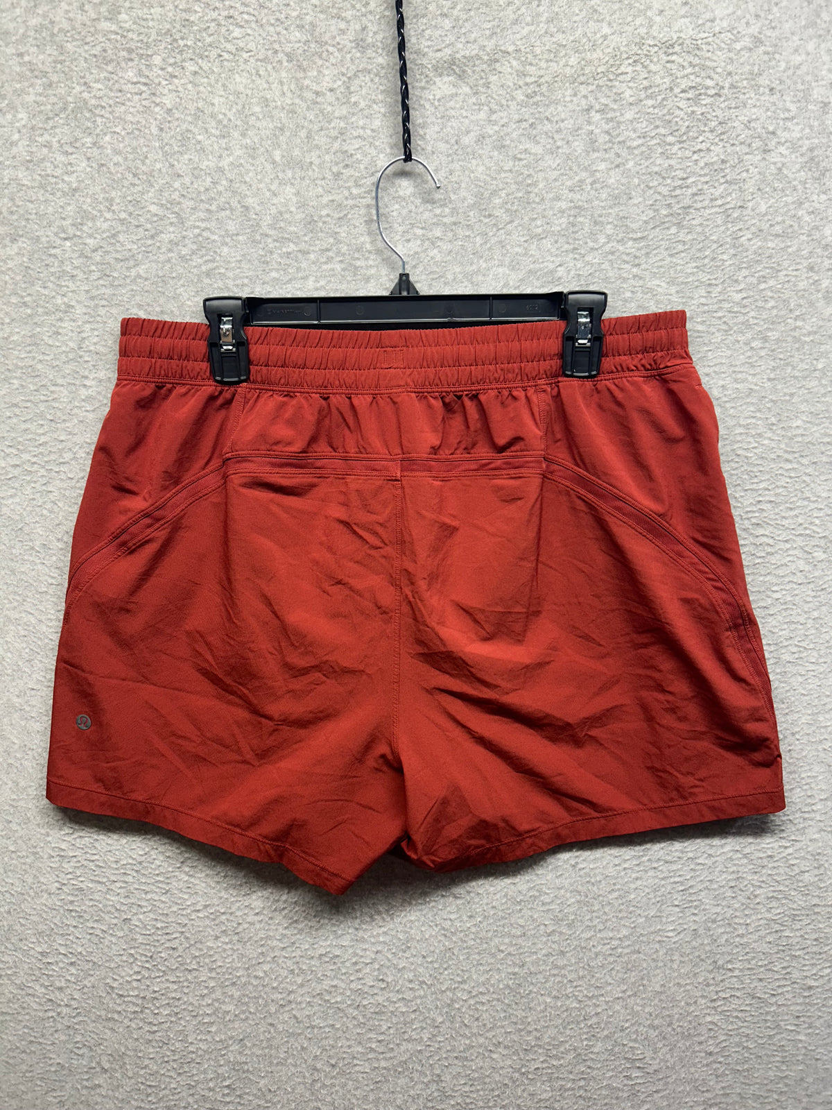 Lululemon Pace Breaker Linerless Short 5" Size XL (Square) Red Orange