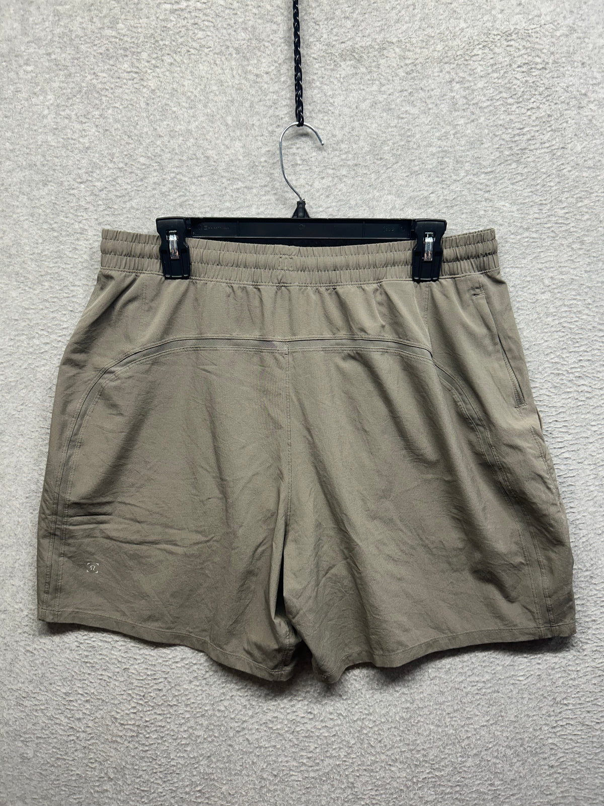 Lululemon Pace Breaker Lined Short 7" Size XL Rover Gray