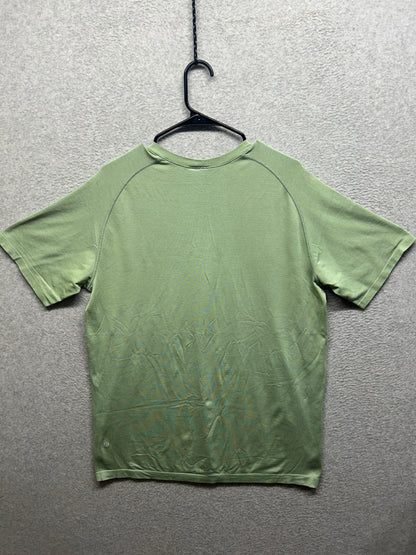 Lululemon Metal Vent Tech Short Sleeve Size XL Light Green