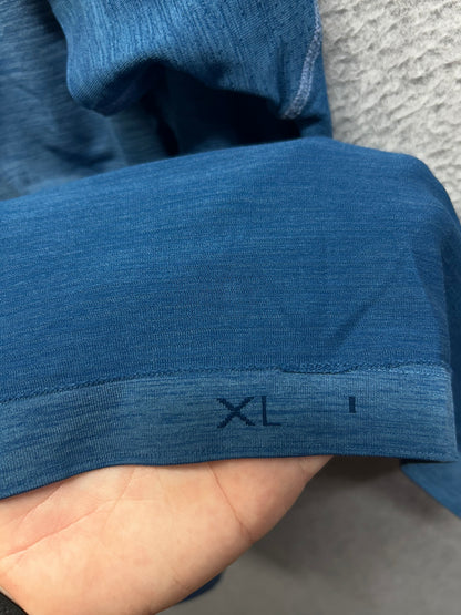 Lululemon Metal Vent Tech Short Sleeve Size XL Blue