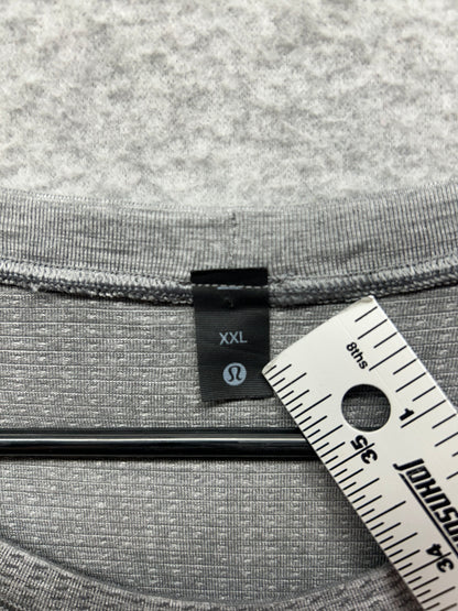 Lululemon Metal Vent Tech Short Sleeve Size 2XL Gray