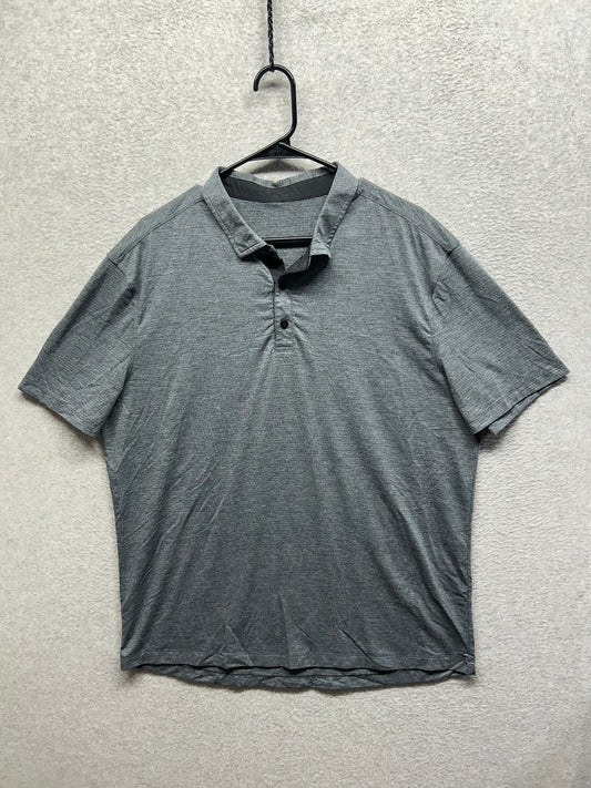 Lululemon Lightweight Polo Size 2XL Gray